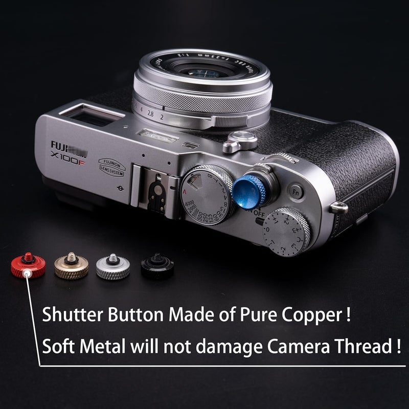 VKO Camera Shutter Button,Soft Shutter Release Button Black(3 Pack) - Image 4